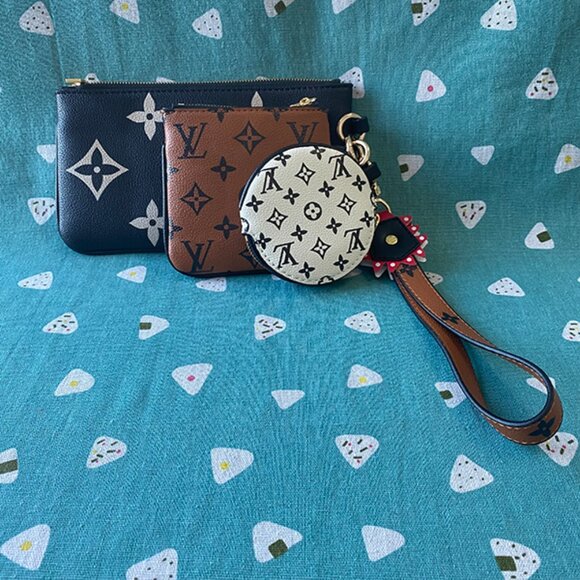 Louis Vuitton Pochette Trio Monogram Emprente Black - Picture 3 of 9